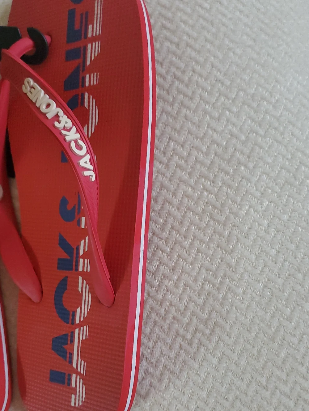 Jack & Jones Flip Flops/Barbados Cherry